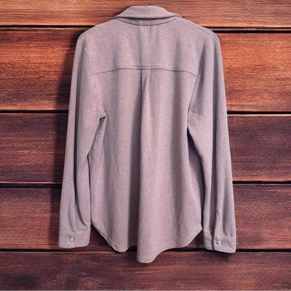 Mia & Tess Cozy Knit Button Up Top - Picture 4 of 4